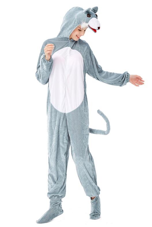 F1934 Unisex Funny Animal Circus Bodysuit Cosplay Pajama Halloween Costume